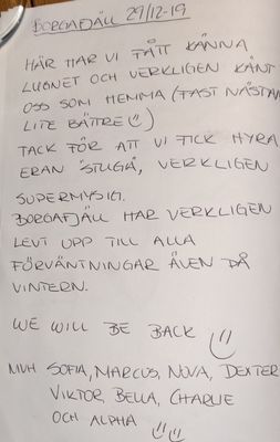 Booking in Borgafjäll - Stugor uthyres vid backen - Bild 81