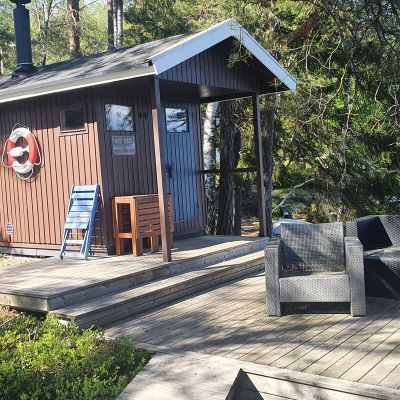 Två fina stugor vid sjö utanför Göteborg - Bild 17