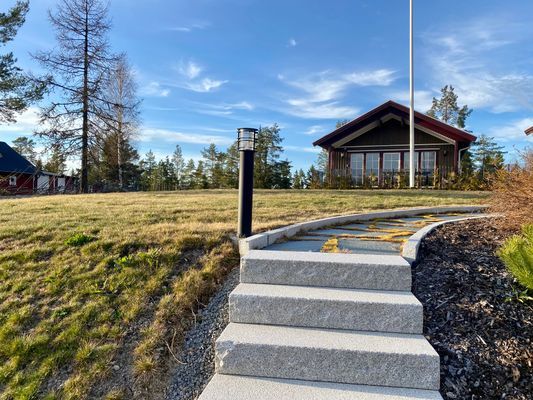 Helt ny stuga med havsutsikt