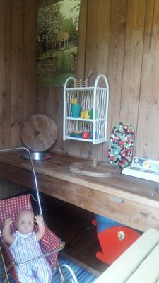 Lekstuga i fd trisseboda