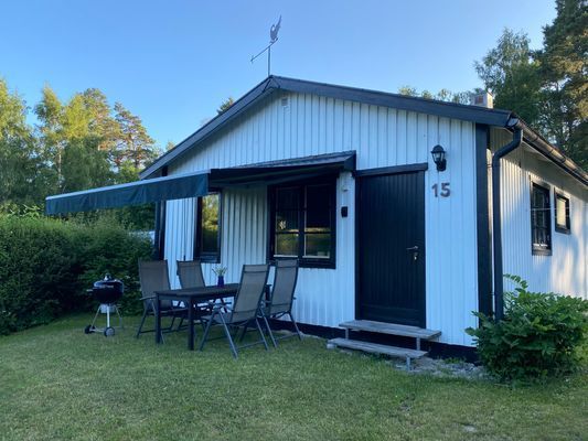 Markis och Weber-grill