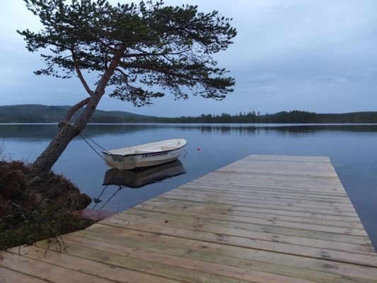 LAKE NISSÅNGEN - Strandtomt Bad Båt Bastu Fiske - Bild 20