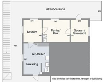 Ljus trevlig lägenhet centralt i Kungshamn Smögen - Bild 7