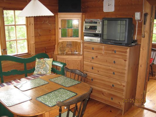 Allrum med TV och Vinylspelare samt många nostalgiska LP-skivor