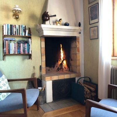 Modernt boende i timmerstuga från 1800-talet - Bild 7