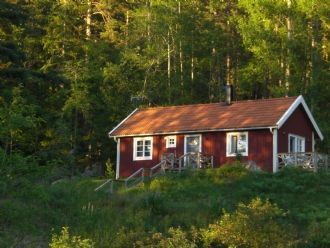 Stuga i Malexander med fantastiskt läge.
