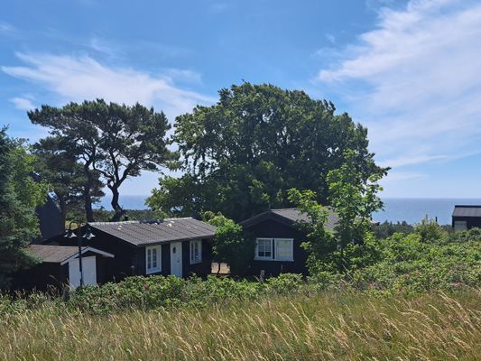 Havsutsikt i Löderups Strandbad