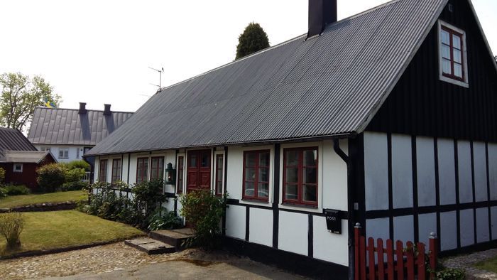 Härlig skånelänga i gamla Kivik