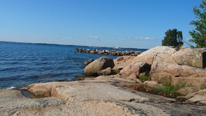 Röd liten stuga i blekingska skärgården - Bild 9