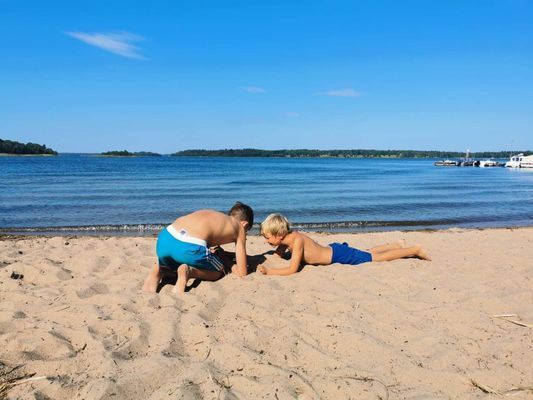 700m till stranden vid havet