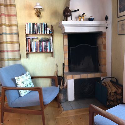 Modernt boende i timmerstuga från 1800-talet - Bild 12