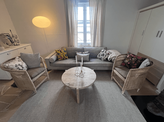 Lägenhet i gårdsmiljö centralt i Västervik