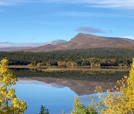 Vackra kultsjödalen Saxnäs