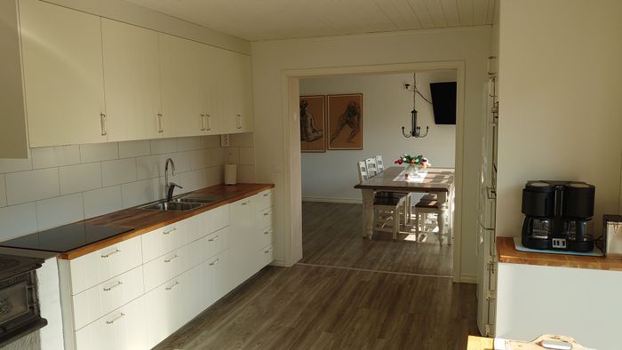 Kök och matplats övervåning huset.