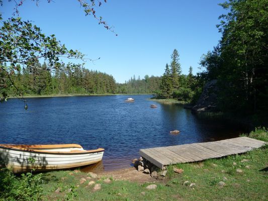 Bästa sjöläge! vedeldad bastu, kanot och fiskebåt - Bild 37