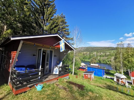 Minimalistisk stuga för den naturälskande