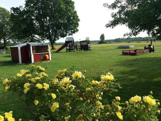 Kalkstensflygel med kul för barnen,nö-gotland. - Bild 2