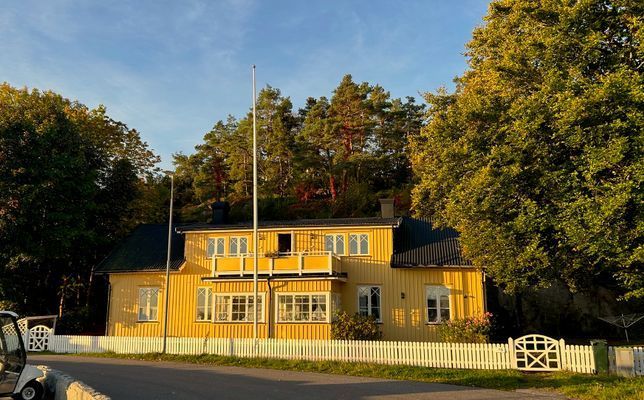 Charmig villa från sekelskiftet med havsutsikt