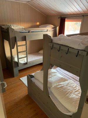 Två sovrum med 5 bäddar