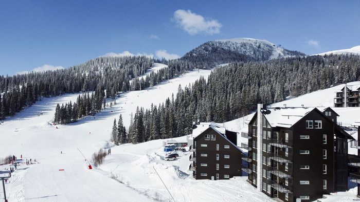 Åre Sadelns bästa läge ski-in/ski-out