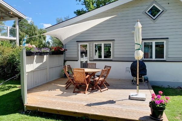 Gårdshus plus friggebod i Tofta - 8 bäddar