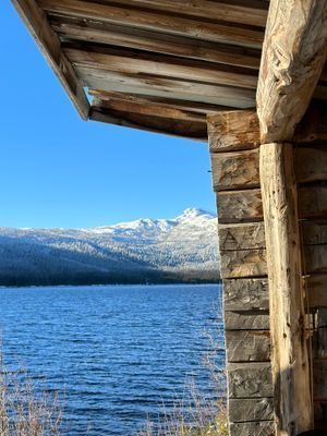Timmerstuga i Borgafjäll med vedbastu & kamin. - Bild 35
