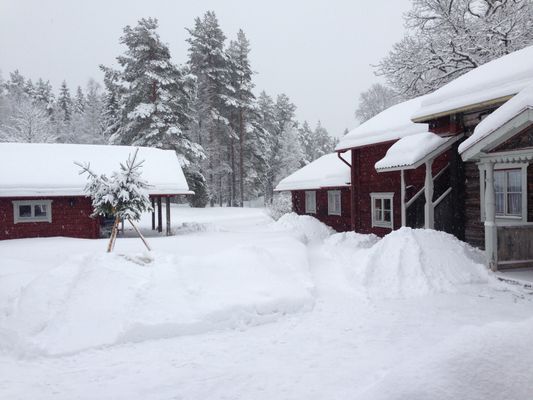 Modernt boende i timmerstuga från 1800-talet - Bild 2