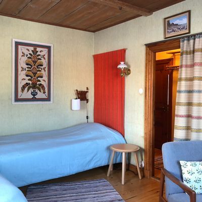 Modernt boende i timmerstuga från 1800-talet - Bild 9