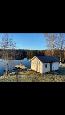 Hus vid sjön i Hoting - Bild 2