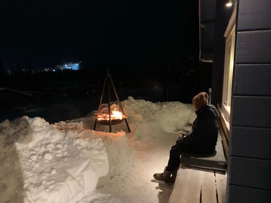 Timmerstuga i Borgafjäll med vedbastu & kamin. - Bild 29