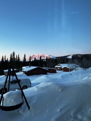 Timmerstuga i Borgafjäll med vedbastu & kamin. - Bild 3