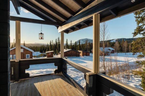 Timmerstuga i Borgafjäll med vedbastu & kamin. - Bild 2