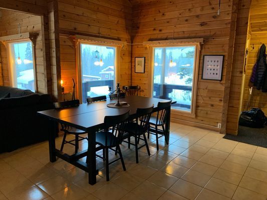 Timmerstuga i Borgafjäll med vedbastu & kamin. - Bild 4