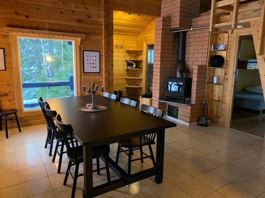 Timmerstuga i Borgafjäll med vedbastu & kamin. - Bild 6