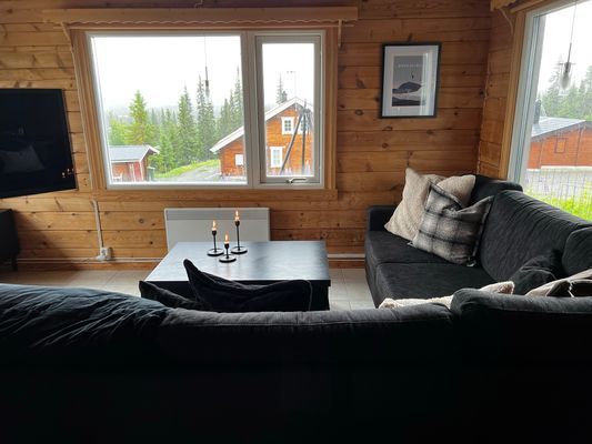 Timmerstuga i Borgafjäll med vedbastu & kamin. - Bild 11