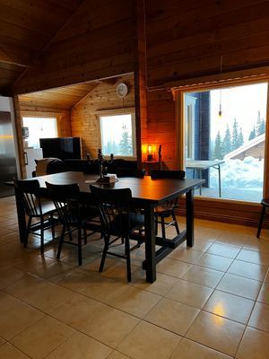 Timmerstuga i Borgafjäll med vedbastu & kamin. - Bild 5