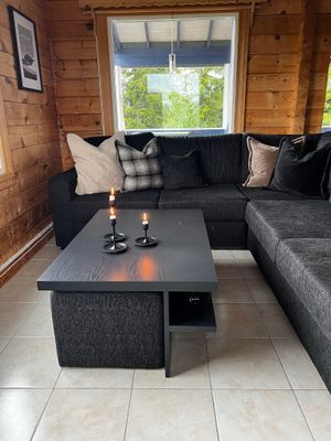 Timmerstuga i Borgafjäll med vedbastu & kamin. - Bild 12