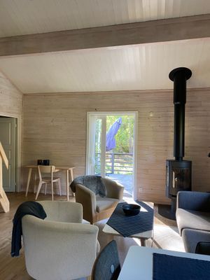 Modernt fritidshus i magisk ytterskärgård - Bild 16