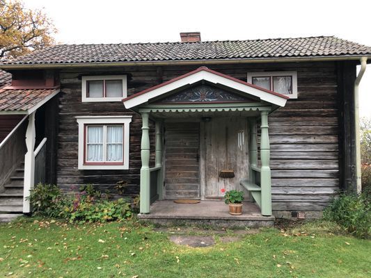 Modernt boende i timmerstuga från 1800-talet - Bild 21