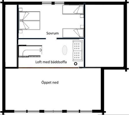 Mysig fjällstuga, milsvid utsikt, ski in - ski out - Bild 8