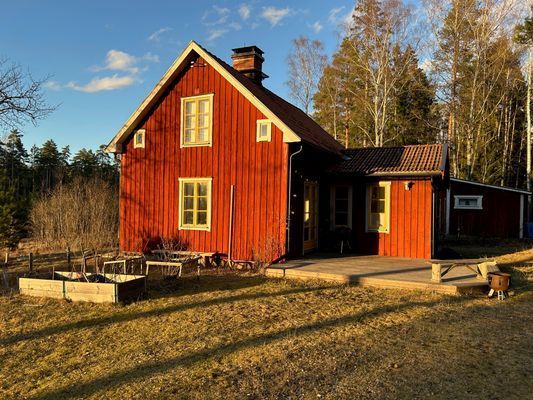 Torp vid slutet av skogsväg