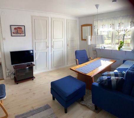 Stuga Båstad/Bjäre, solterrass m utsikt - Bild 6