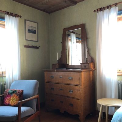 Modernt boende i timmerstuga från 1800-talet - Bild 14