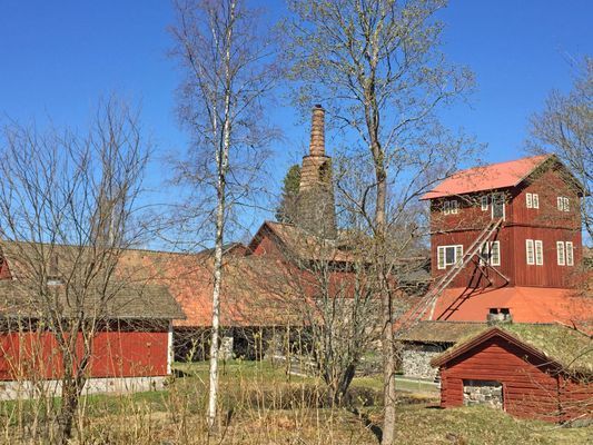 Utsikt från köket och matsalen, över Hyttan.
