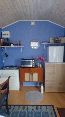 Röd liten stuga i blekingska skärgården - Bild 5