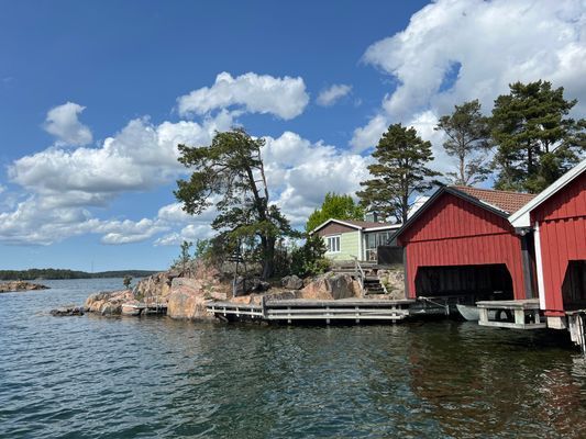 Sommarhus på skärgårdsö