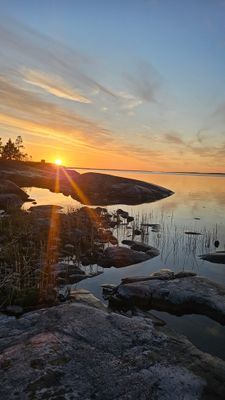 Klippor i Fagervik 1km från huset