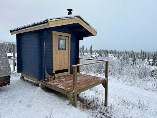 Timmerstuga i Borgafjäll med vedbastu & kamin. - Bild 22